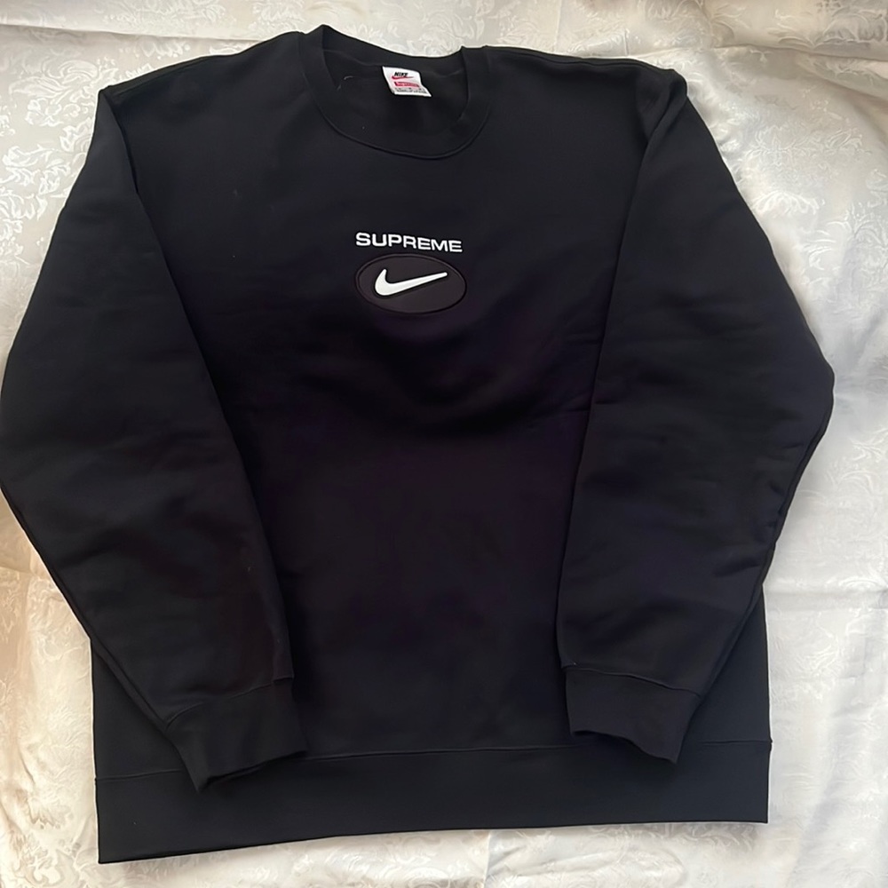 Supreme x Nike Jewel Crewneck 'Black'